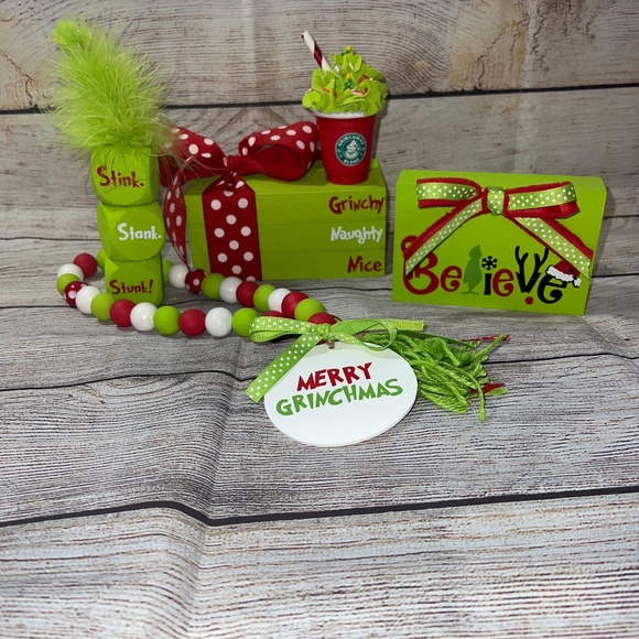 Hand Crafted Other - 🎄 Grinch Inspired Christmas  Bundle